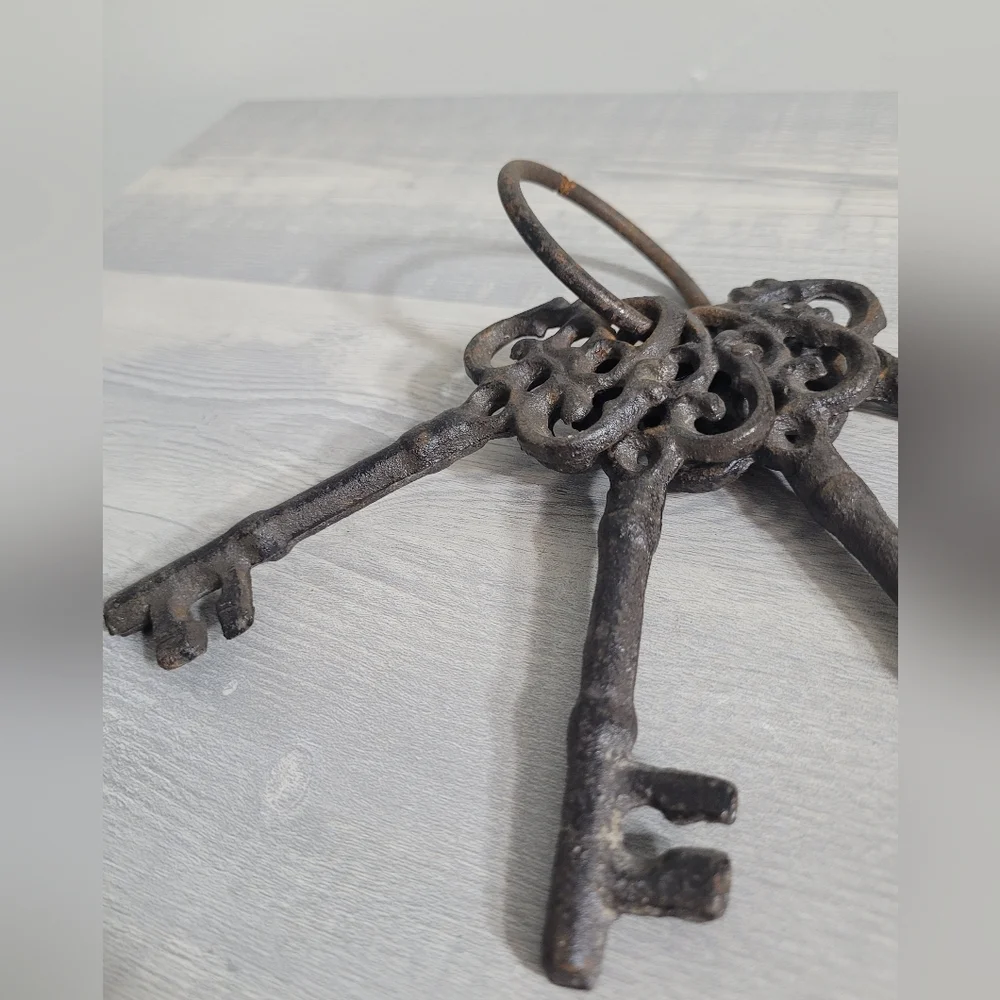 Rustic cast iron